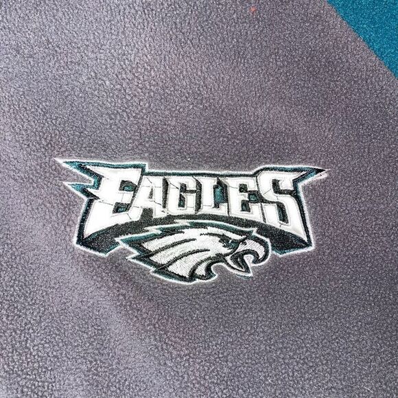 Philadelphia Eagles NFL Zip-Up Fleece with Hood | XL - Picture 2 of 8